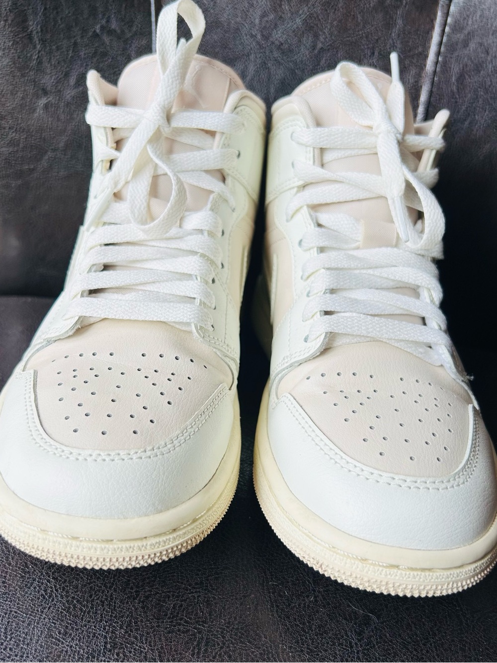 Women’s Jordan 1 Mid Legend Light Brown Sneakers